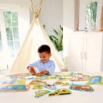 Образователен пъзел Превозни средства 60 части, Hape