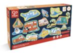 Образователен пъзел Превозни средства 60 части, Hape - Image 3