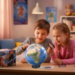 Светещ въртящ глобус 2 в 1, Buki France - Image 2