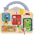 Дървена дъска Заключи и научи, Hape