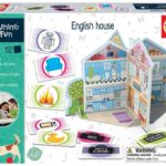 Образователна игра Английска къща Educa