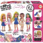 Образователна игра My Model Дизайн на кукла Небрежен стил, Educa