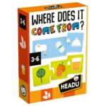 Образователна игра Кое от къде идва, Headu