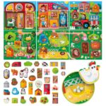 Образователна игра Montessori Ферма, Headu - Image 2