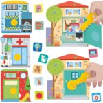 Образователна игра Montessori Търси отвори и намери, Headu - Image 2