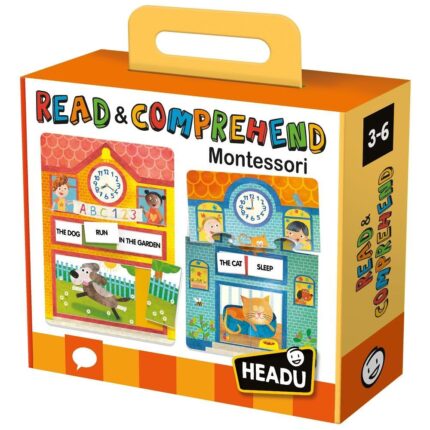 Образователна игра Монтесори прочети и разбери, Headu