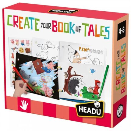 Образователна игра Създайте своя книга с приказки, Headu