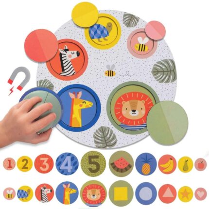 Магнитен пъзел за деца 4 в 1, Taf Toys