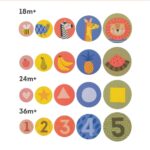 Магнитен пъзел за деца 4 в 1, Taf Toys - Image 3