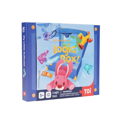 Образователна игра Логическа кутия Моят малък куфар, Toi World