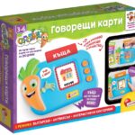 Образователна интерактивна ирга Carotina Говорещи карти, Lisciani