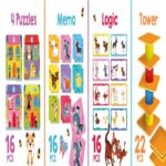 Образователни игри и пъзели 4 в 1, Lisciani - Image 2
