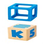 Дървени Кубчета 10 части, Hape - Image 4