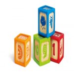 Образователни кубчета 4 броя, Hape - Image 3