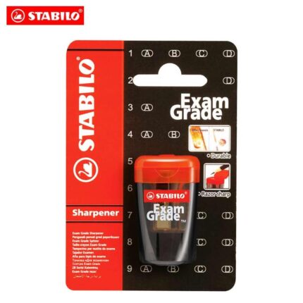 Острилка с контейнер Exam Grade блистер, Stabilo