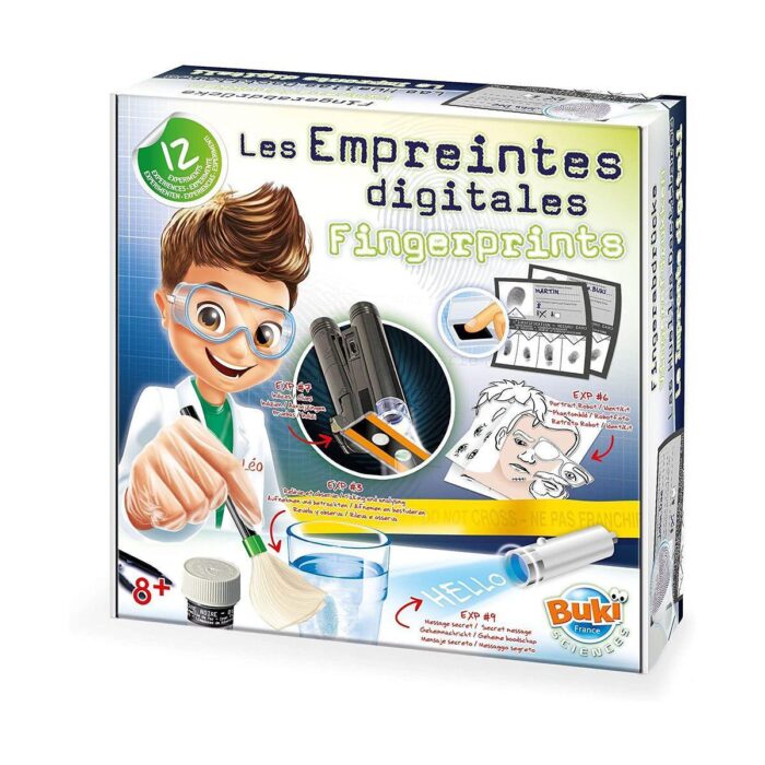 Отпечатъци Научен комплект отпечатъци 12 експеримента, Buki France