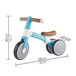 Балансиращо колело Vespa светло синьо, Hape - Image 3