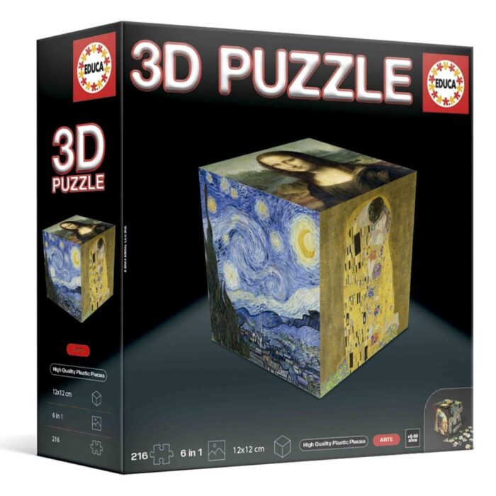 Пъзел 3D, Educa, Art 3D пъзел Art, Educa