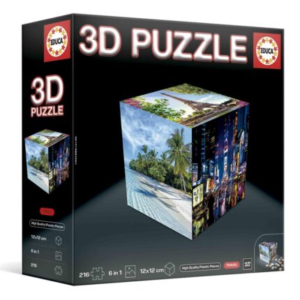 3D пъзел Пътуване, Educa