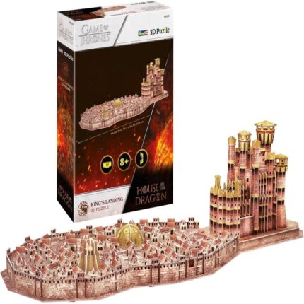 3D пъзел King’s Landing Къщата на дракона, Revell