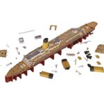 Пъзел 3D RMS Титаник с лед светлини, 266 части, Revell - Image 3