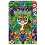 Пъзел Бенгалски тигър 500 части, Educa - Image 2