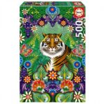 Пъзел Бенгалски тигър 500 части, Educa