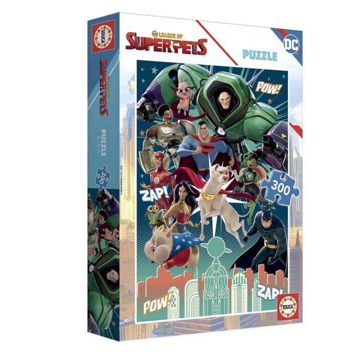 Пъзел, Educa, DC Лига на Суперлюбимци, 300 части Пъзел DC Лига на Суперлюбимци Educa