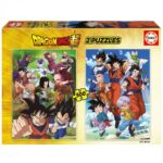 Пъзел Dragon Ball 2 x 500 части, Educa