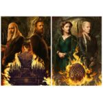 Пъзел Game of Thrones Домът на дракона, 2 х 500 части, Educa - Image 2