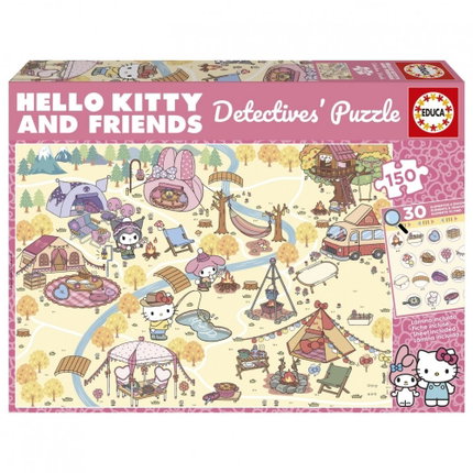 Пъзел Hello Kitty Детективски, 150 части, Educa