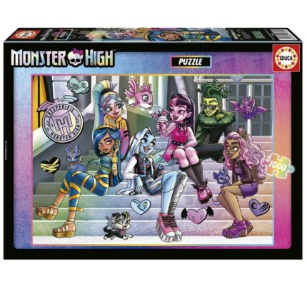 Пъзел Monster High 1000 части, Educa