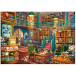 Пъзел Прекрасна книжарница 1000 части, Educa - Image 3