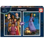 Пъзел Wish 2 x 100 части, Educa