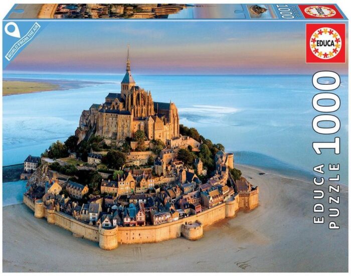 Пъзел, Educa, Замъка Mont Saint Michel, 1000 части Пъзел Замъкът Mont Saint Michel 1000 части, Educa
