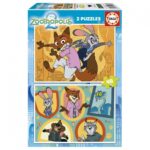 Пъзел Zootopia 2 в 1 Educa