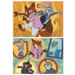 Пъзел Zootopia 2 в 1, 2 х 48 части, Educa - Image 2