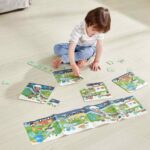 Пъзел Спасителни превозни средства 4 в 1, Hape - Image 4