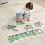 Пъзел Спасителни превозни средства 4 в 1, Hape - Image 8