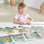 Пъзел Спасителни превозни средства 4 в 1, Hape - Image 9