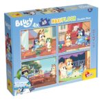 Двулицев пъзел Bluey 2 x 48 части, Lisciani - Image 2