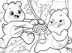 Двулицев пъзел Care Bears, 4х48 части, Lisciani - Image 4