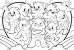 Двулицев пъзел Care Bears, 60 части, Lisciani - Image 3