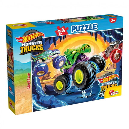 Пъзел Hot Wheels с 24 макси части от Lisciani