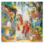 Двулицев пъзел Книга за джунглата 108 части, Lisciani - Image 2
