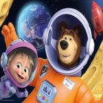 Двулицеви пъзели Маша и Мечока, 4 х 48 части - Image 2