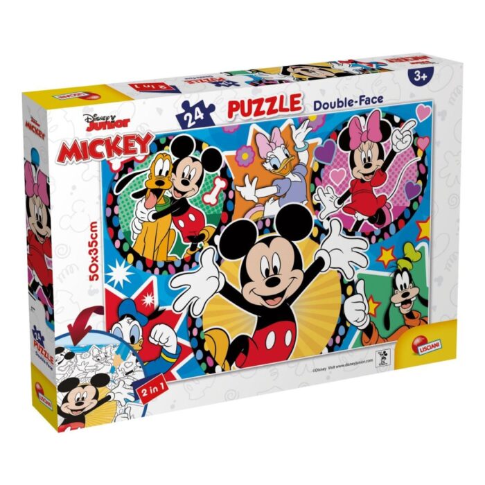 pazel-lisciani-miki-maus-dvulicev-pazel-24-casti-image_67d85101967c5 Двулицев пъзел Мики Маус 24 части, Lisciani