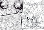 Двулицев пъзел Spider-man, 250 части, Lisciani - Image 3