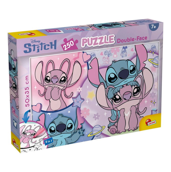 pazel-lisciani-stitch-dvulicev-pazel-250-casti-6a3ed55a635c6 Двулицев пъзел Stitch Lisciani