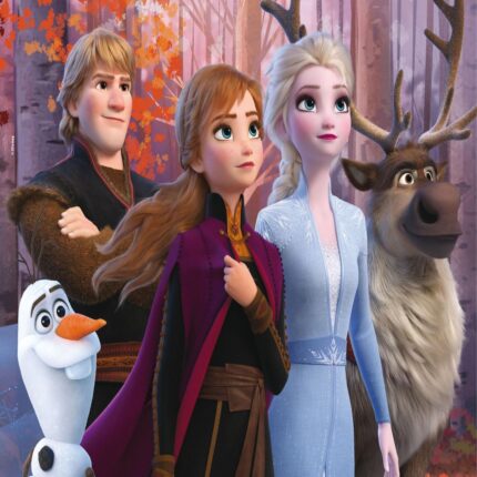 Двулицев пъзел Frozen 2 24 части, Lisciani
